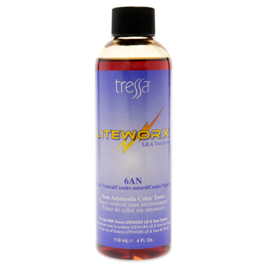 Liteworx Toner - 6AN Ash Natural by Tressa for Unisex - 4 oz Toner