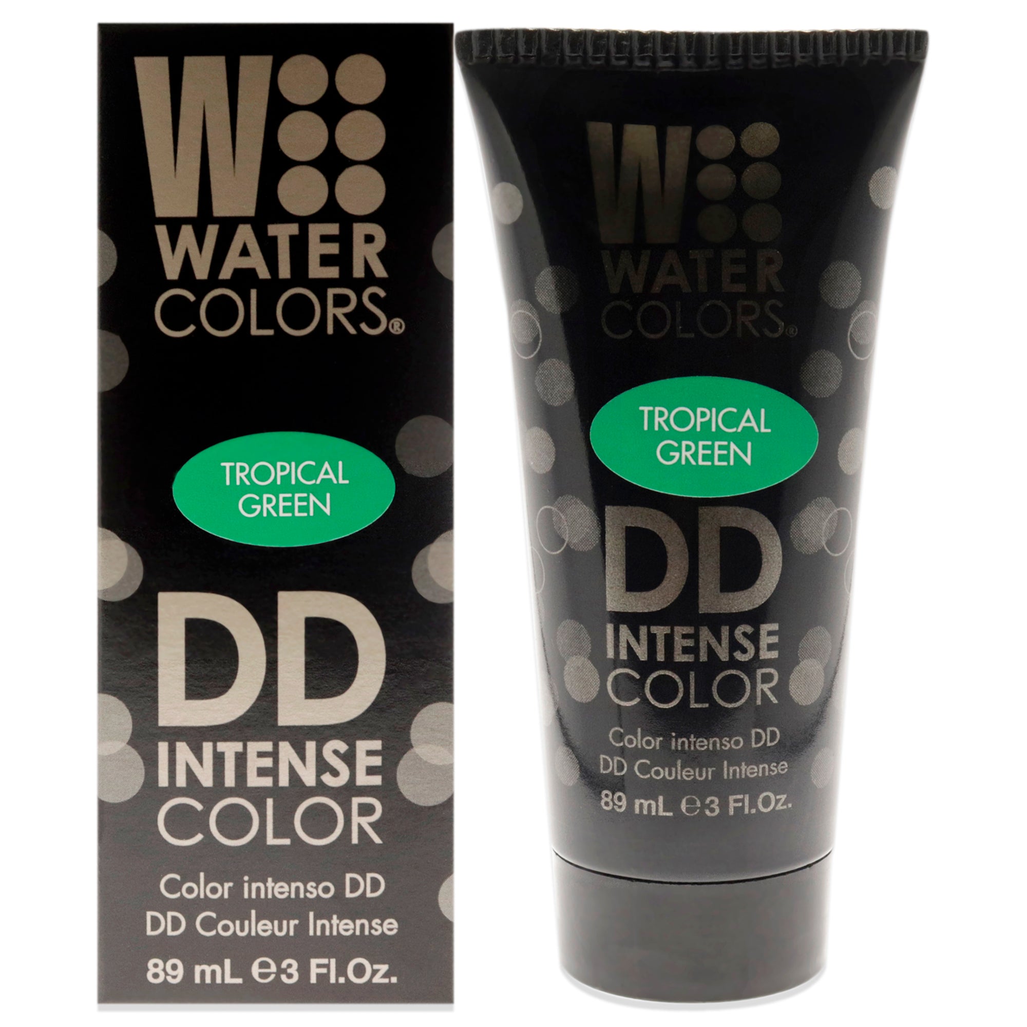 Watercolors DD Intense Color - Tropical Green by Tressa for Unisex - 3 oz Hair Color