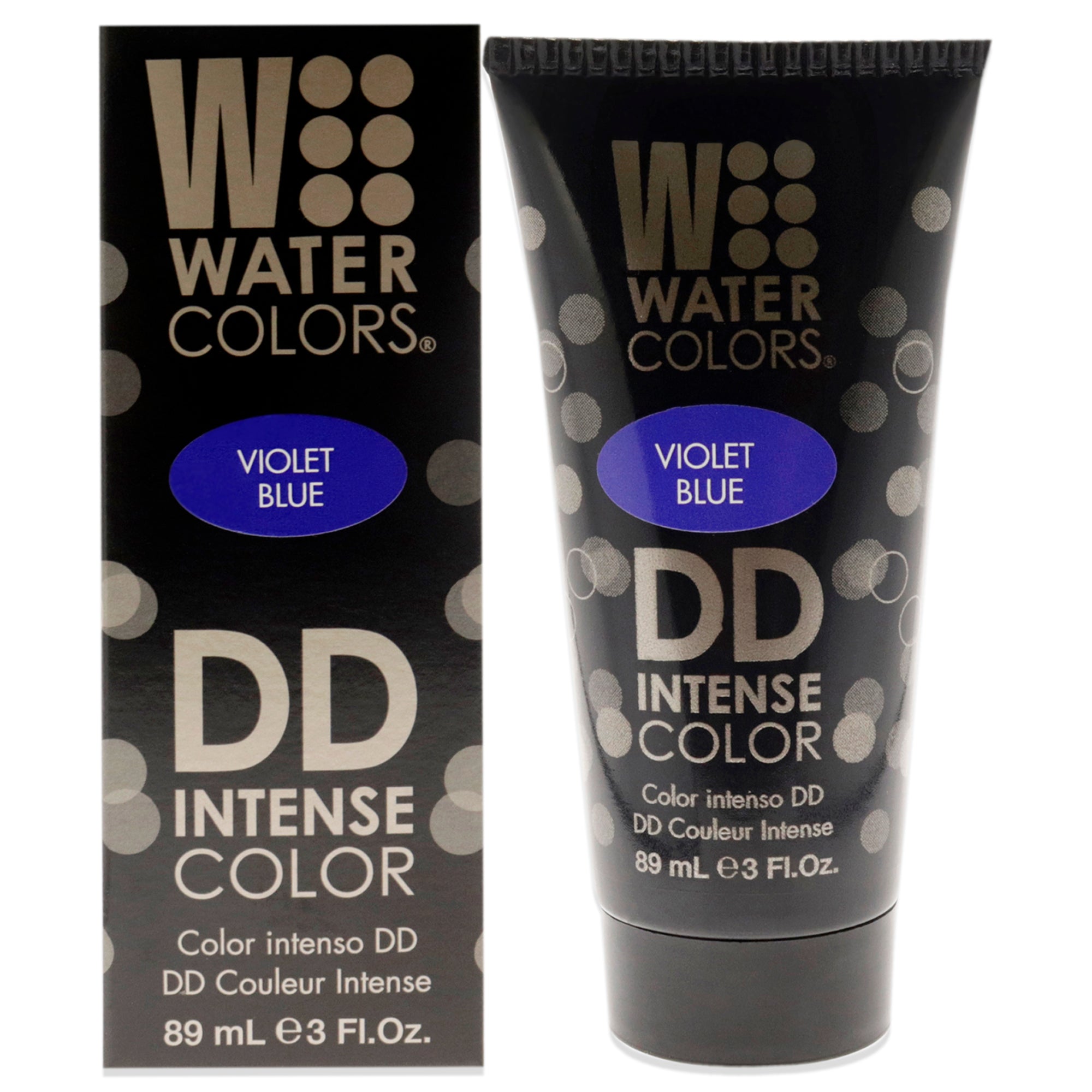 Watercolors DD Intense Color - Violet Blue by Tressa for Unisex - 3 oz Hair Color
