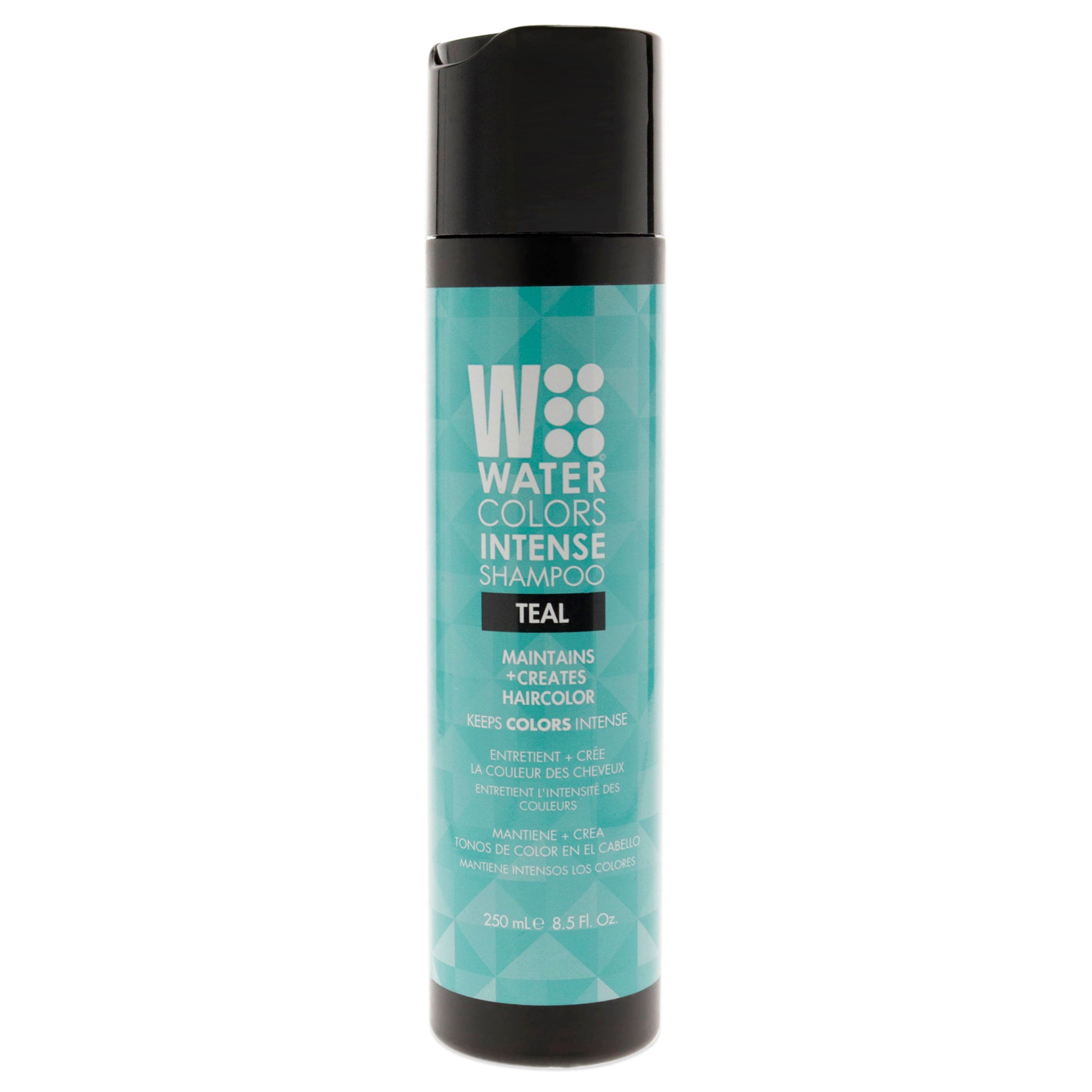 Watercolors Intense Shampoo - Teal by Tressa for Unisex - 8.5 oz Shampoo