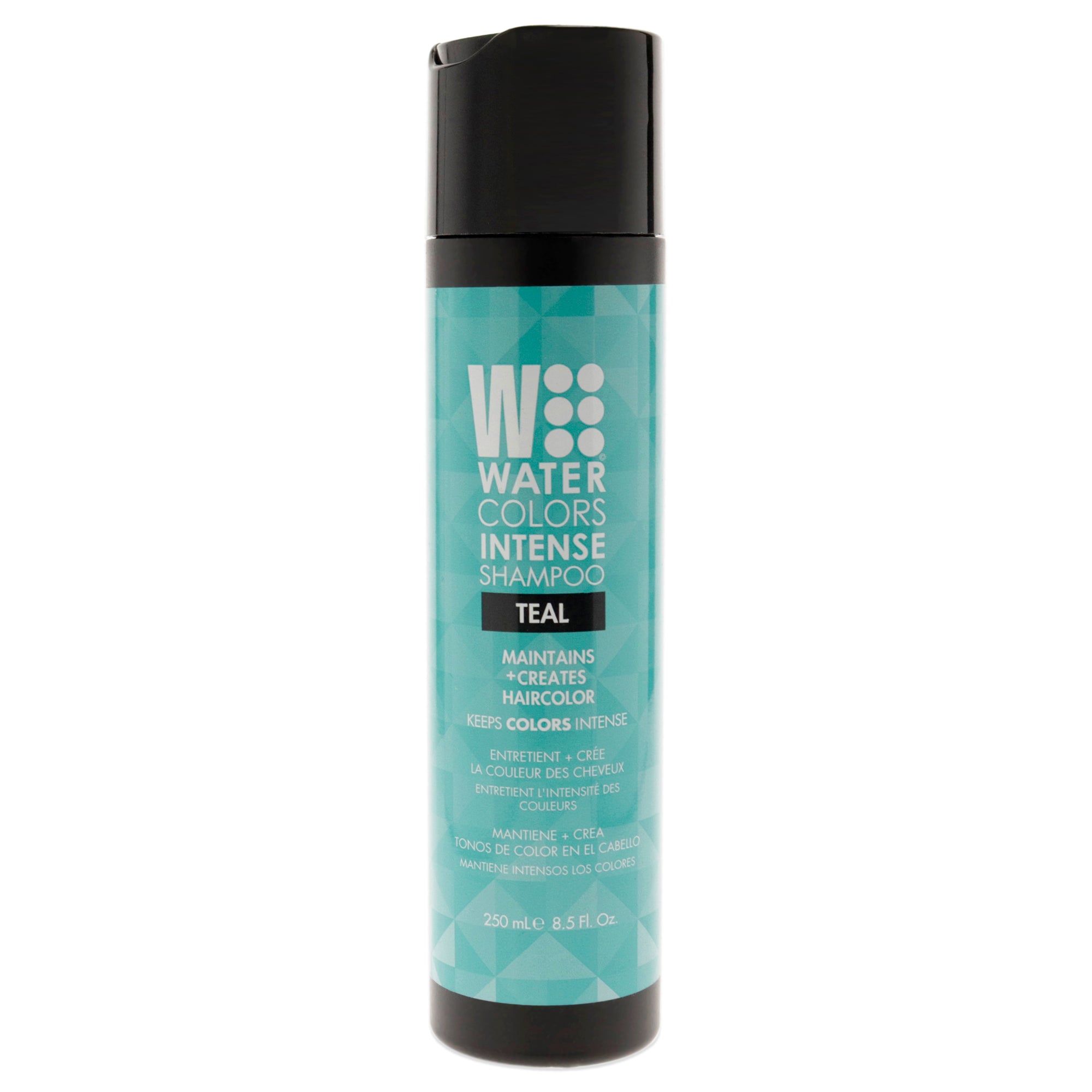 Watercolors Intense Shampoo - Teal by Tressa for Unisex - 8.5 oz Shampoo