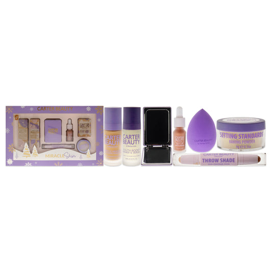 Miracle Skin Set - Sticky Toffee 7 Pc 1.01oz Miracle Measure Youth Boost Foundation - Sticky Toffee