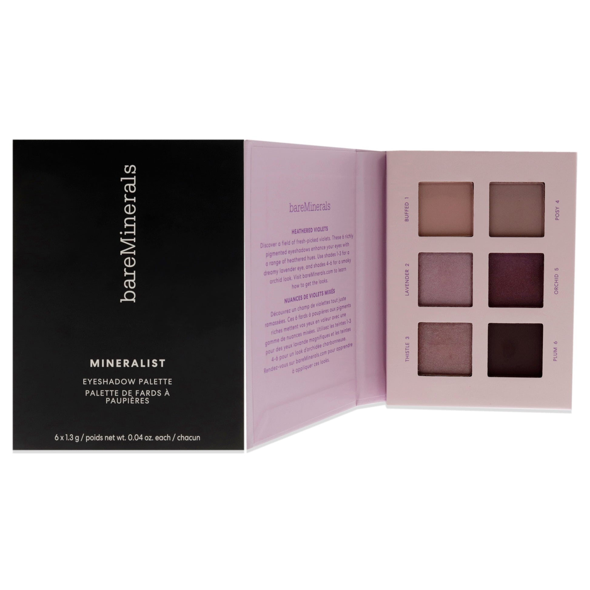 Mineralist Eyeshadow Palette - Heathered by bareMinerals for Women - 0.24 oz Eye Shadow