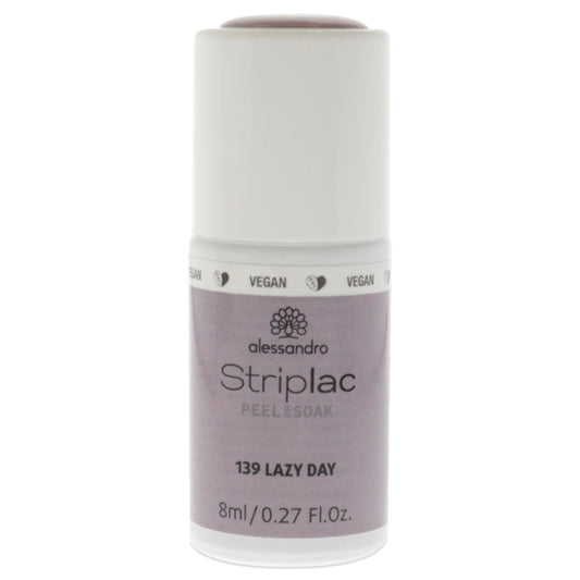 Striplac Peel or Soak - 139 Lazy Day by Alessandro for Women - 0.27 oz Nail Polish