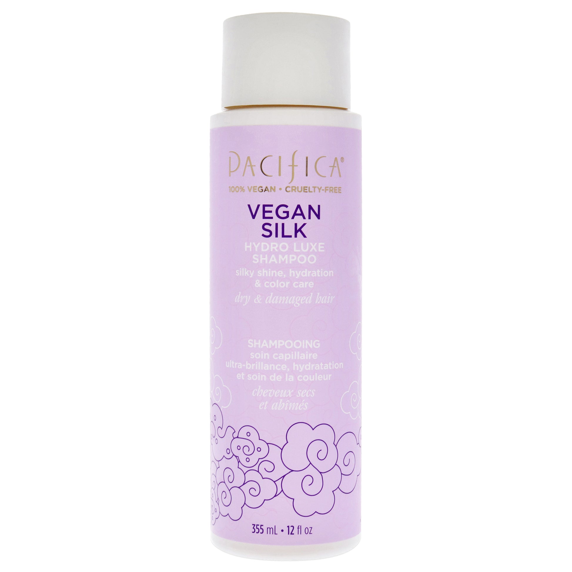 Vegan Silk Hydro Luxe Shampoo by Pacifica for Unisex - 12 oz Shampoo