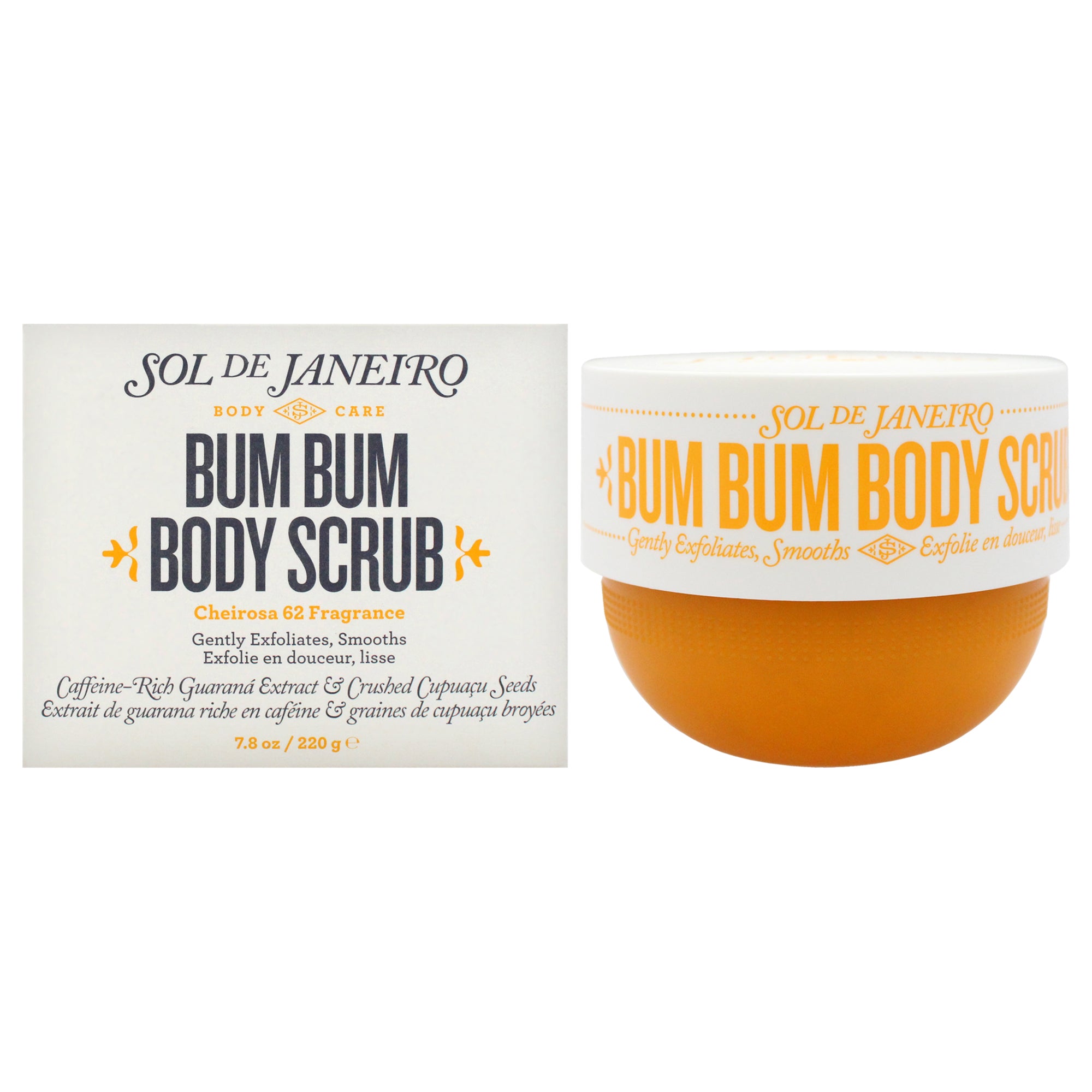 Bum Bum Body Scrub by Sol de Janeiro for Unisex - 7.8 oz Scrub