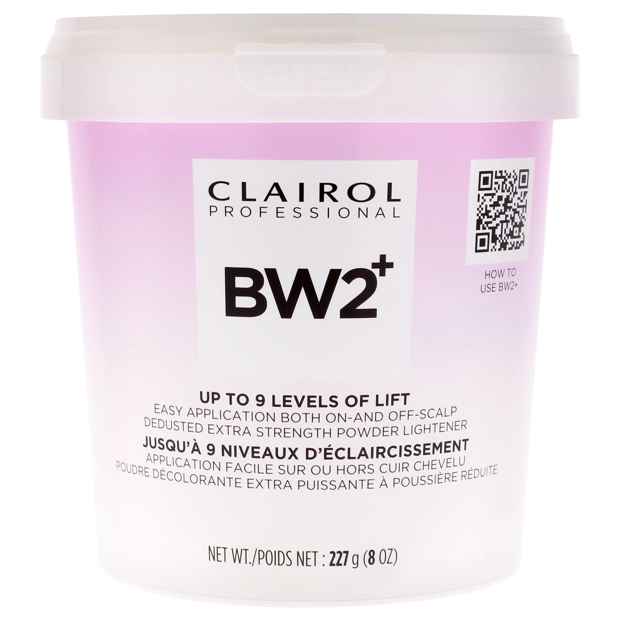 Basic White 2 Plus Powder Lightener by Clairol for Unisex - 8 oz Lightener