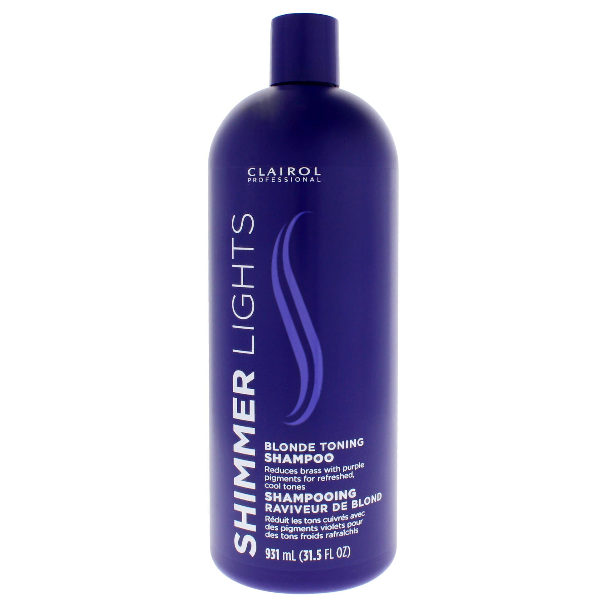 Shimmer Lights Blonde and Silver Shampoo by Clairol for Unisex - 31.5 oz Shampoo