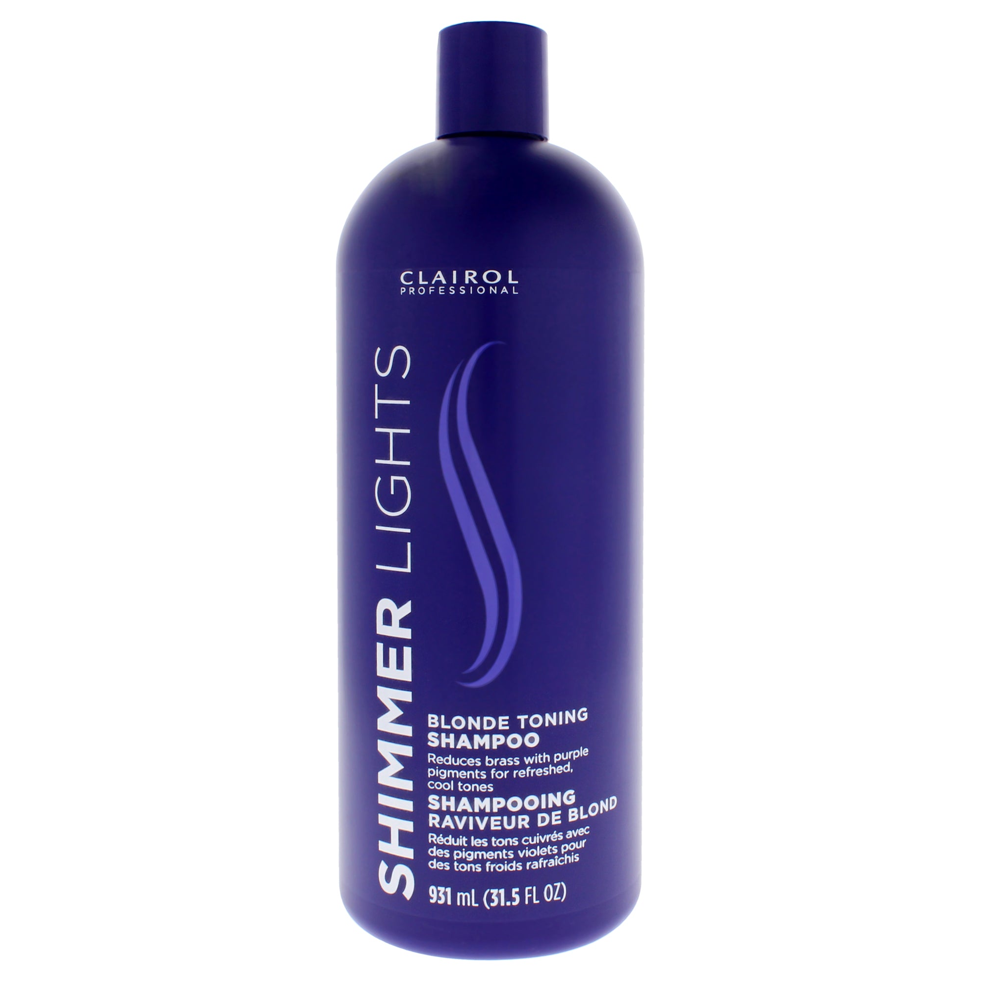 Shimmer Lights Blonde and Silver Shampoo by Clairol for Unisex - 31.5 oz Shampoo