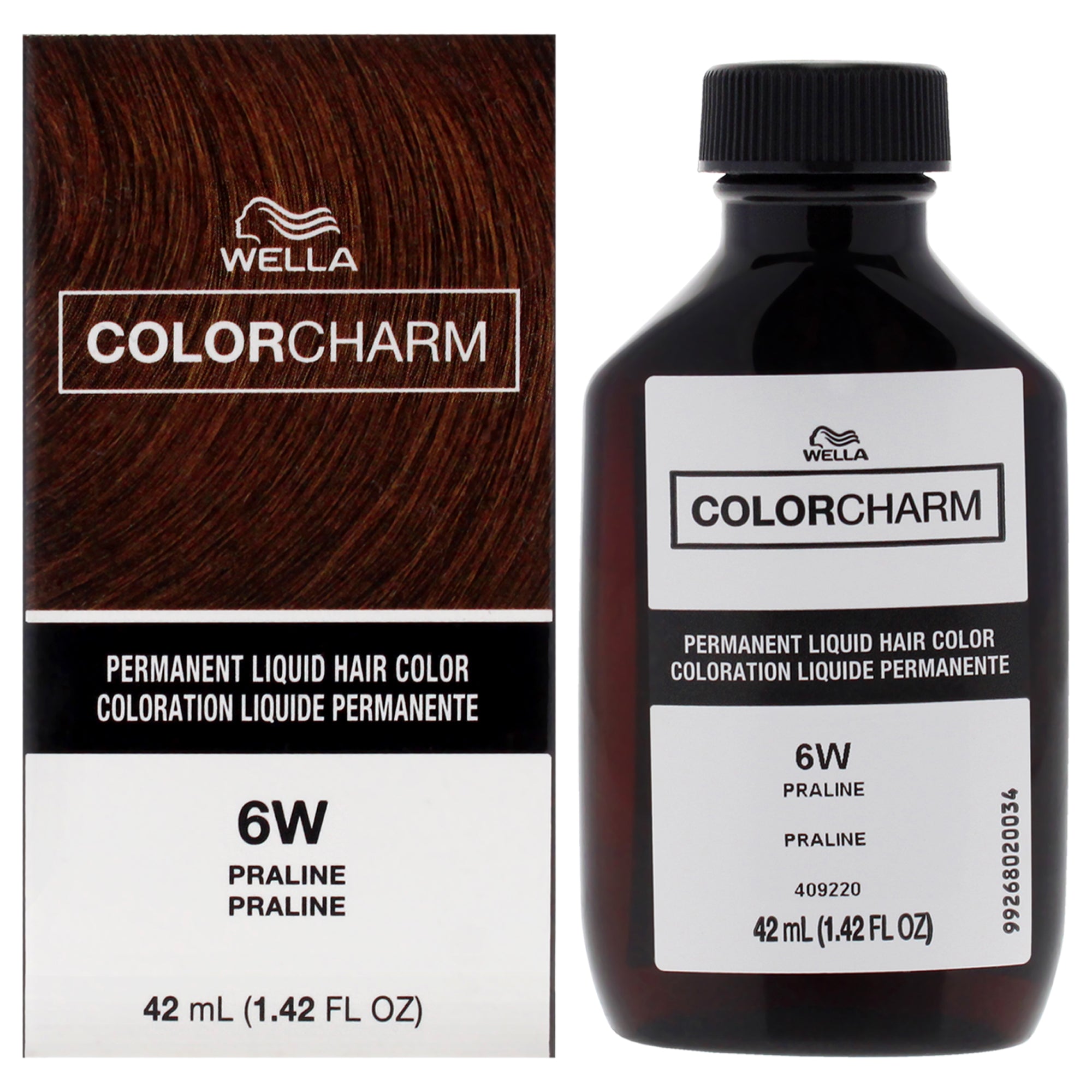 Color Charm Permanent Liquid Hair Color - 6W Praline by Wella for Unisex - 1.42 oz Hair Color