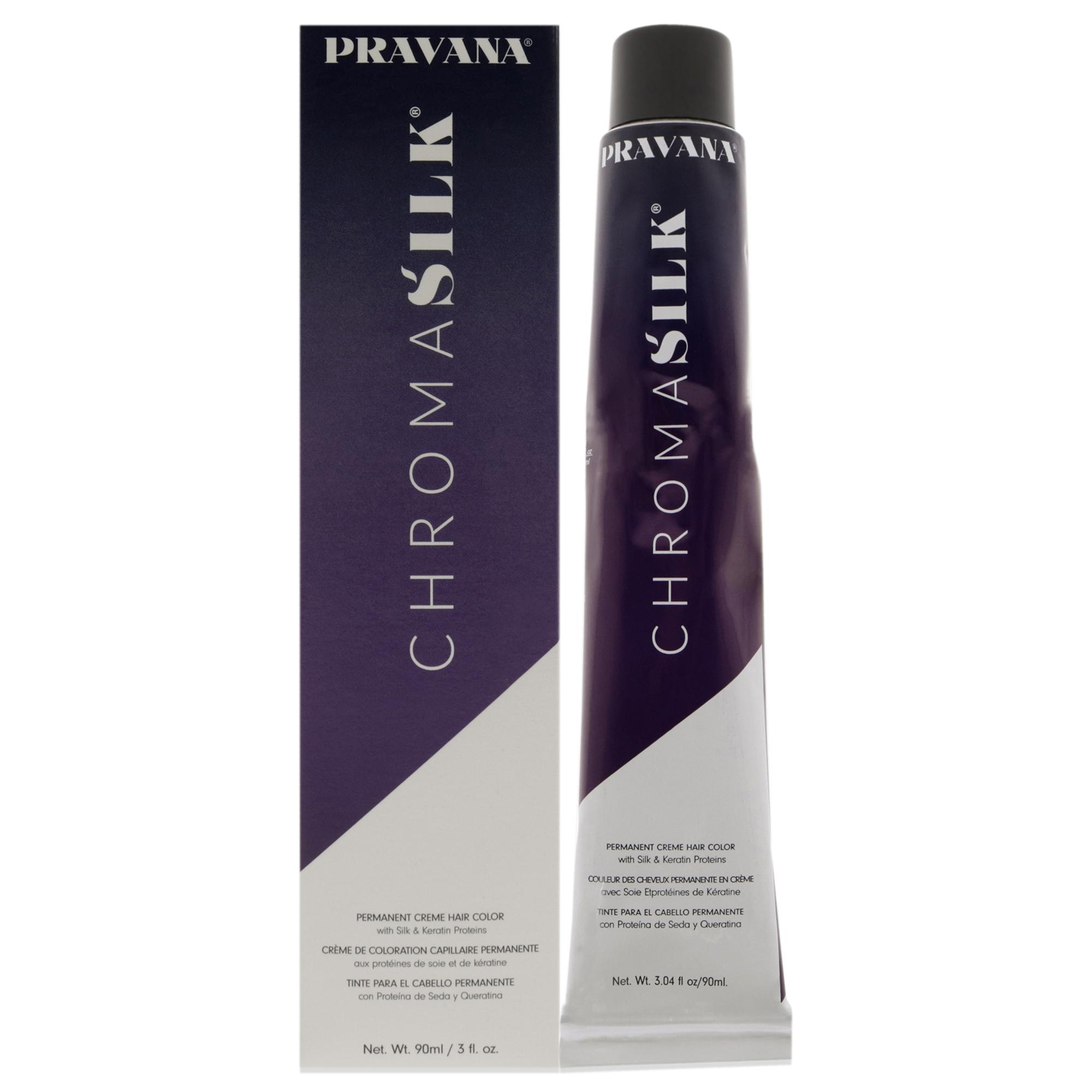 ChromaSilk Creme Hair Color - 6.46 Dark Copper Red Blonde by Pravana for Unisex - 3 oz Hair Color