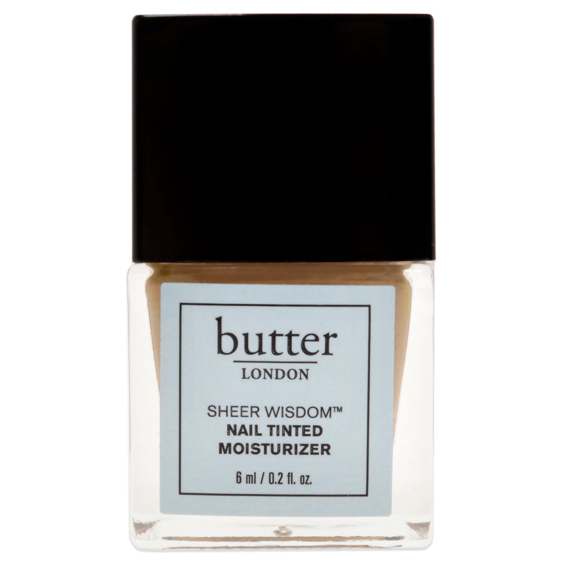 Sheer Wisdom Nail Tinted Moisturizer - Medium by Butter London for Women - 0.2 Nail Polish