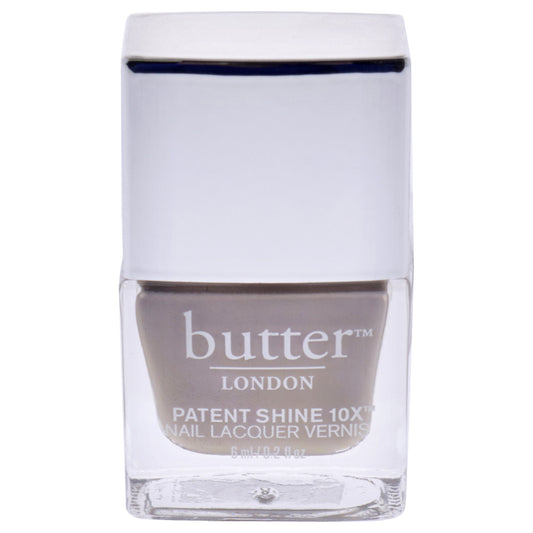 Patent Shine 10X Nail Lacquer - Yummy Mummy by Butter London for Women - 0.2 oz Nail Polish