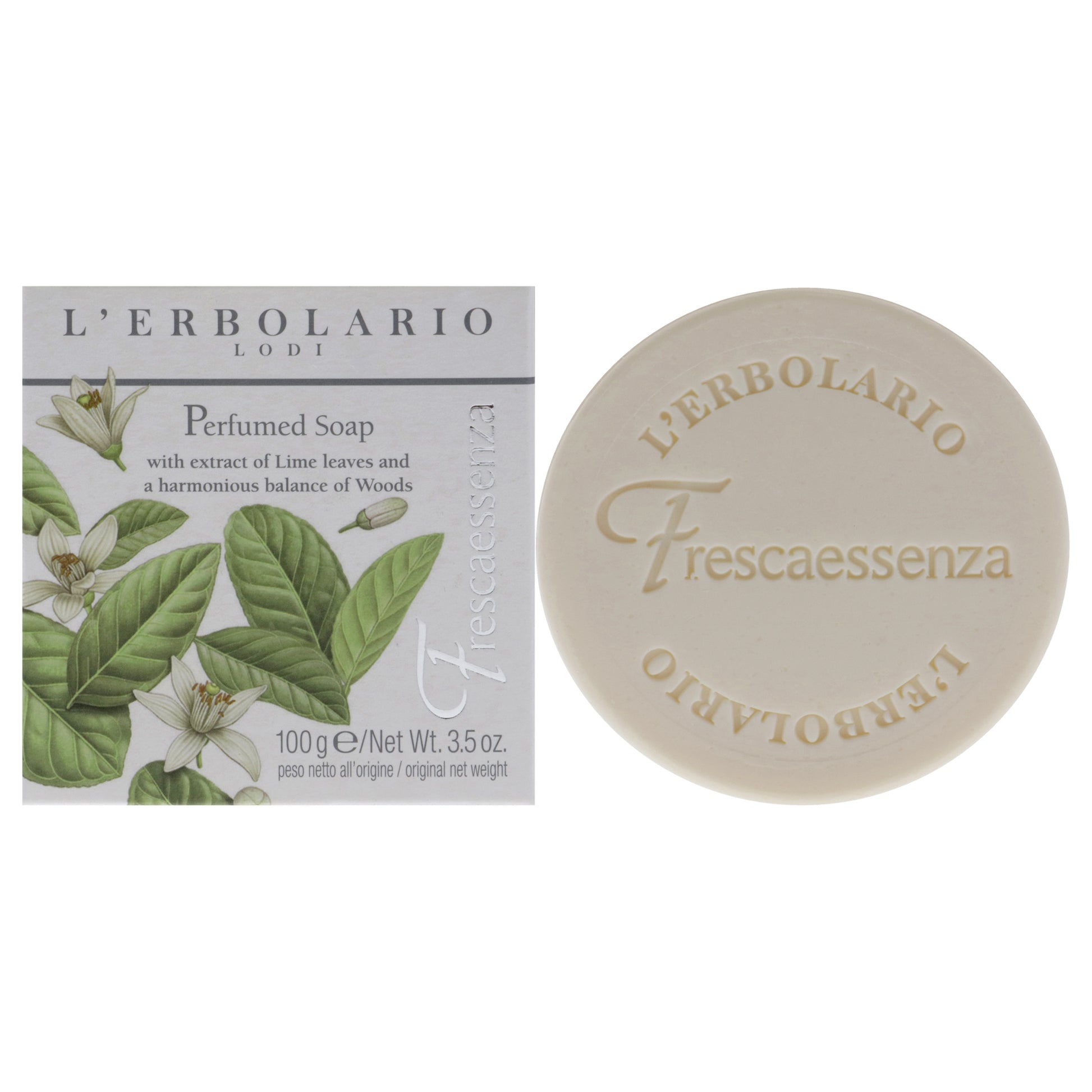 Perfumed Soap - Frescaessenza by LErbolario for Unisex - 3.5 oz Soap