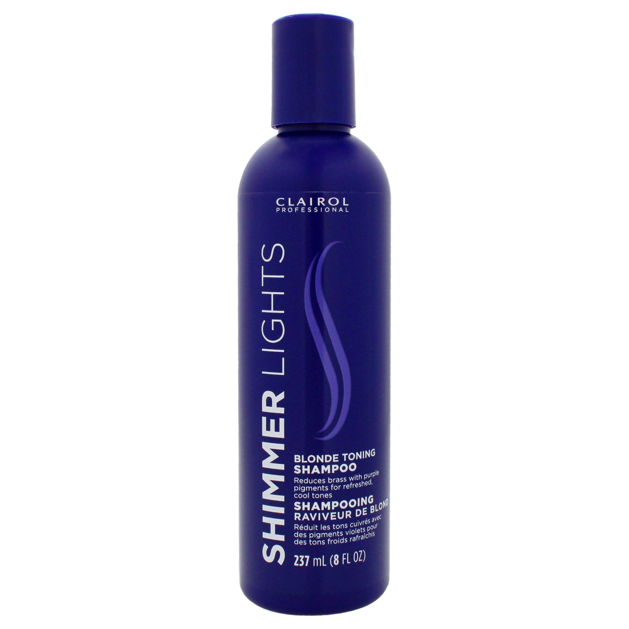 Shimmer Lights Blonde Toning Shampoo by Clairol for Unisex - 8 oz Shampoo