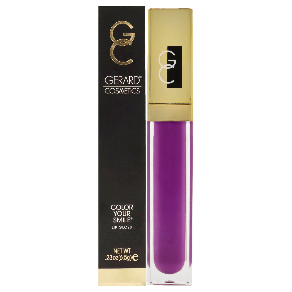 Color your Smile Lighted Lip Gloss - Wild Orchid by Gerard Cosmetic for Women - 0.23 oz Lip Gloss