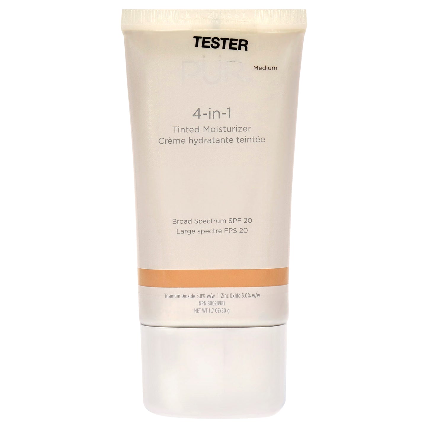 4-In-1 Tinted Moisturizer SPF 20 - Medium by Pur Cosmetics for Women - 1.7 oz Makeup (Tester)