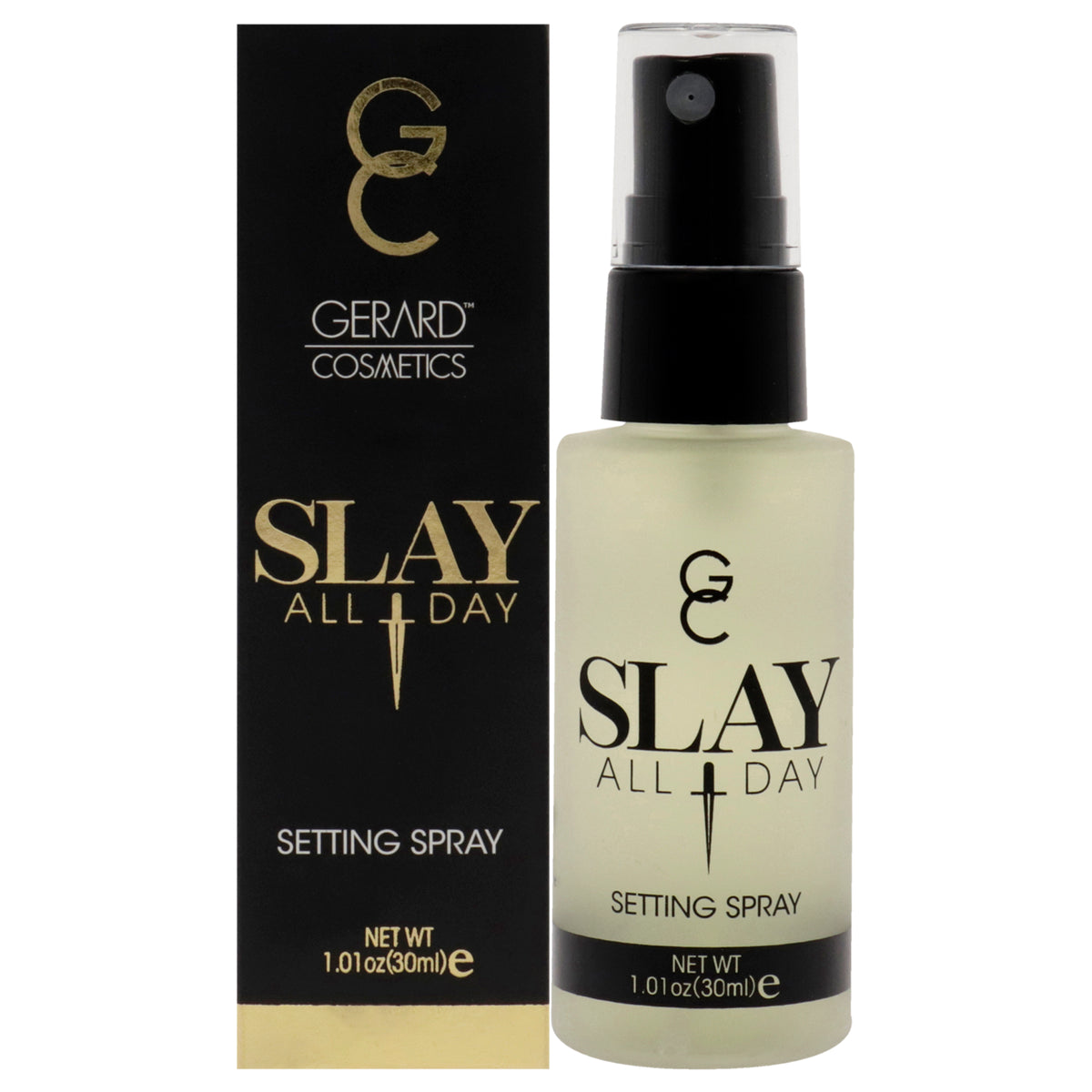 Slay All Day Setting Spray Mini - Green Tea by Gerard Cosmetic for Women - 1.01 oz Spray