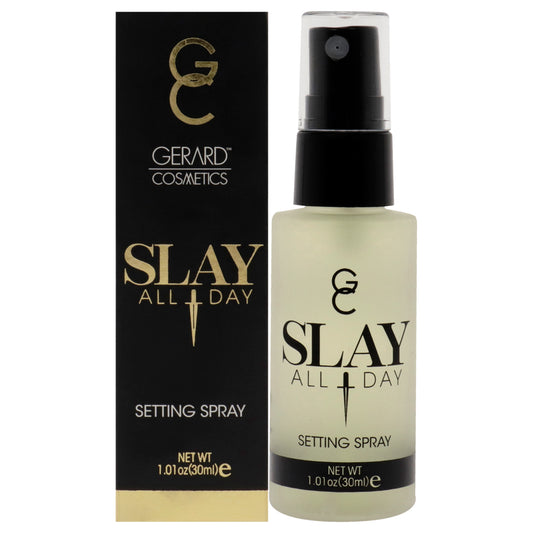 Slay All Day Setting Spray Mini - Green Tea by Gerard Cosmetic for Women - 1.01 oz Spray