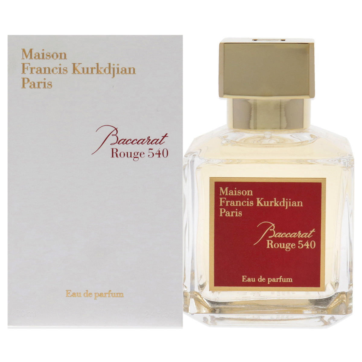 Baccarat Rouge 540 by Maison Francis Kurkdjian for Unisex - 2.4 oz EDP Spray
