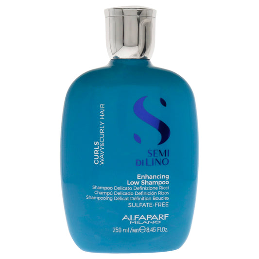 Semi Di Lino Curls Enhancing Low Shampoo by Alfaparf Milano for Unisex - 8.45 oz Shampoo
