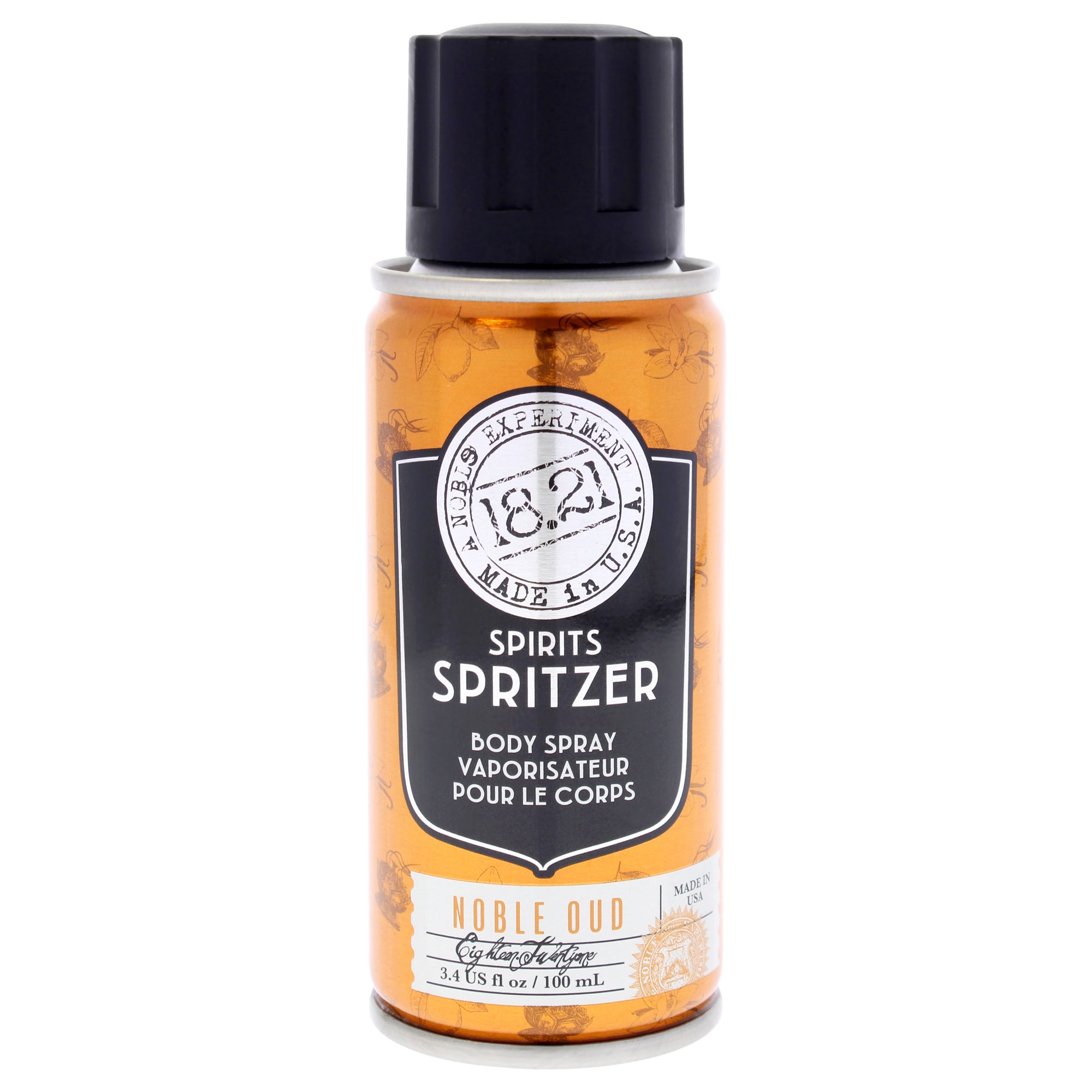 Spirits Spritzer - Noble Oud by 18.21 Man Made for Men - 3.4 oz Body Spray