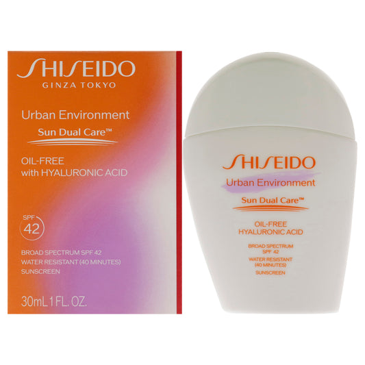 Suncare Urban Environment Oil-Free Lotion SPF 42 by Shiseido for Women - 1.01 oz Sunscreen