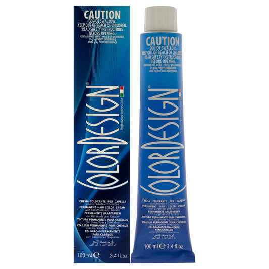 Permanent Hair Color - 2 Darkest Brown by ColorDesign for Unisex - 3.4 oz Hair Color