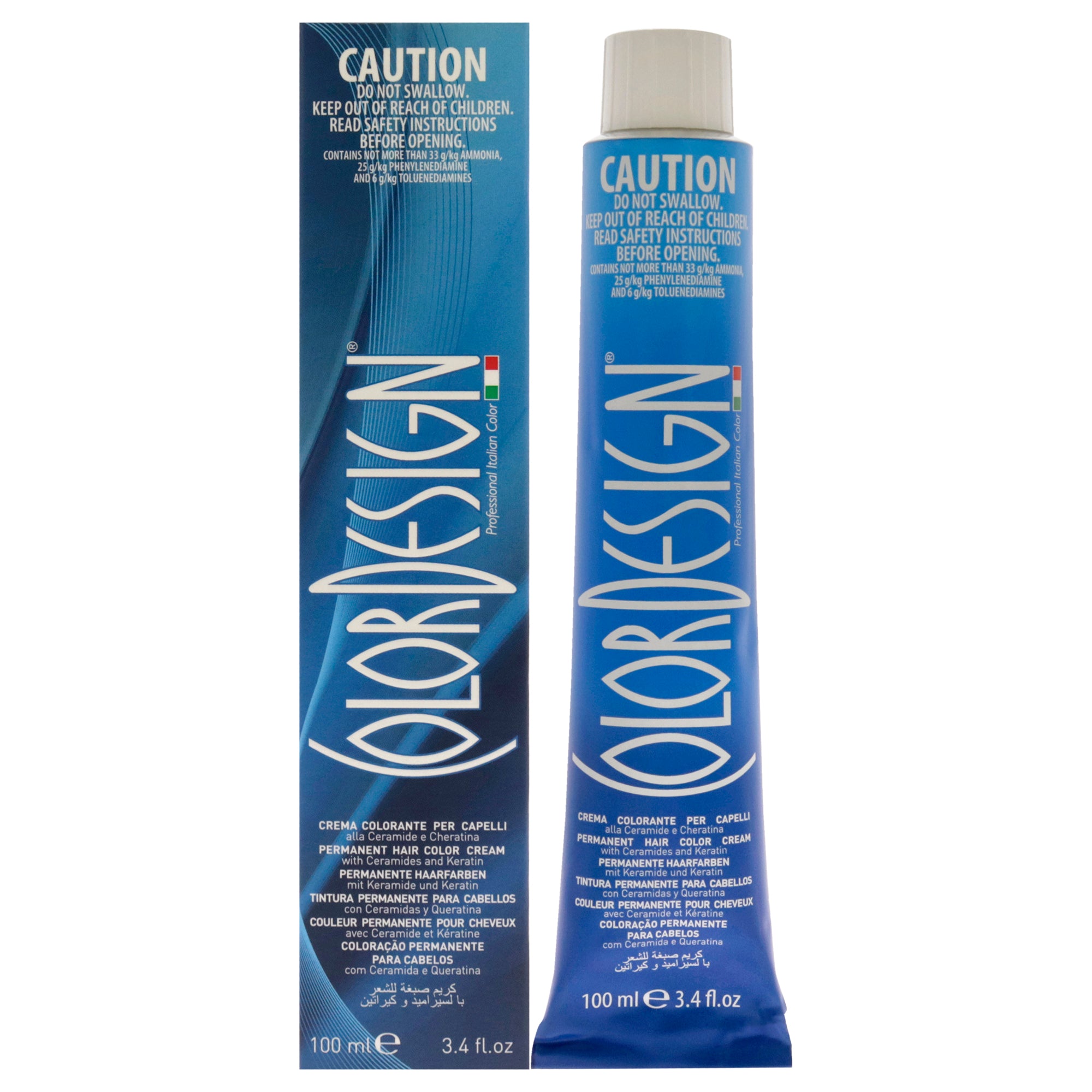 Permanent Hair Color - 5 Light Brown by ColorDesign for Unisex - 3.4 oz Hair Color