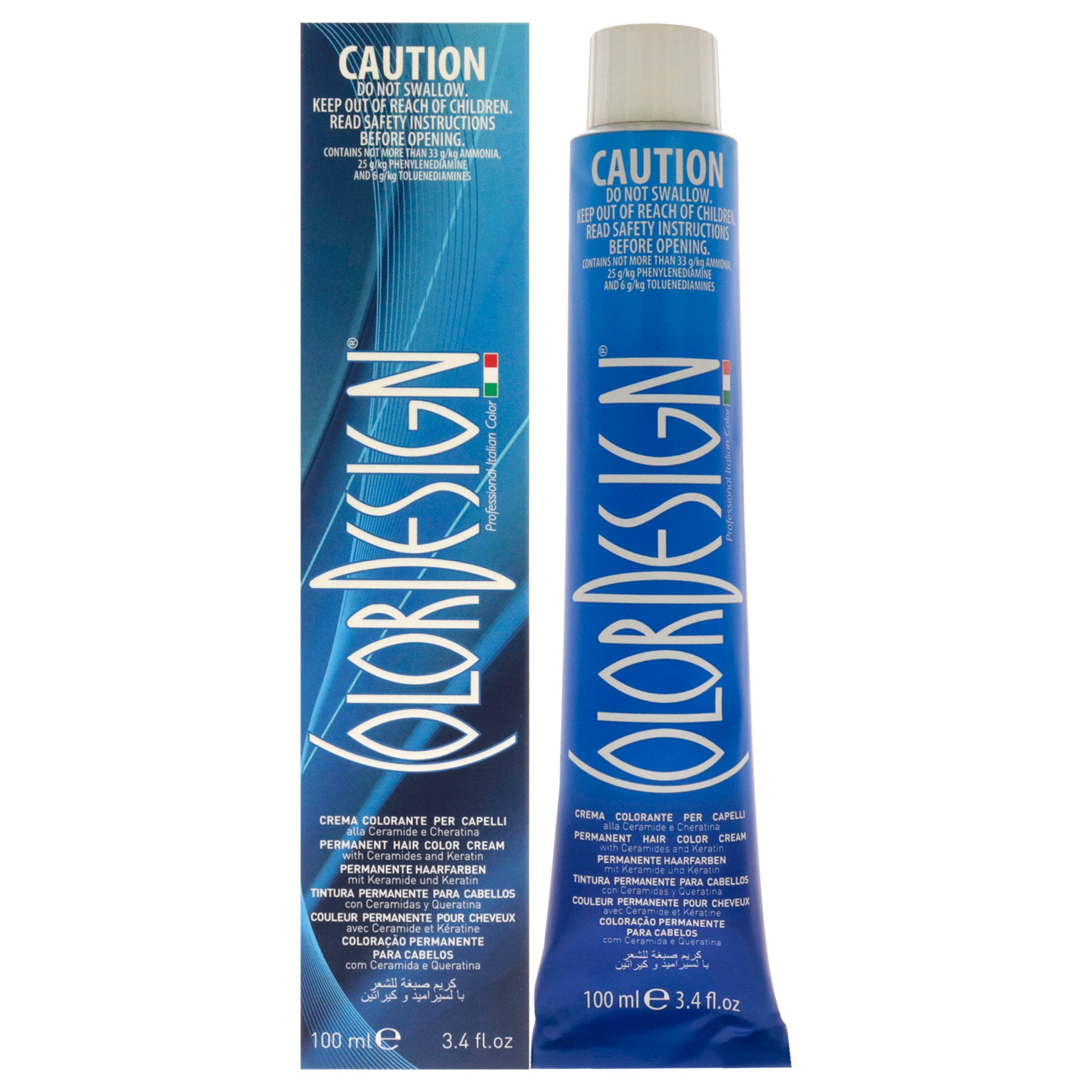 Permanent Hair Color - 8.0 8NN Extra Intensive Light Blonde by ColorDesign for Unisex - 3.4 oz Hair Color
