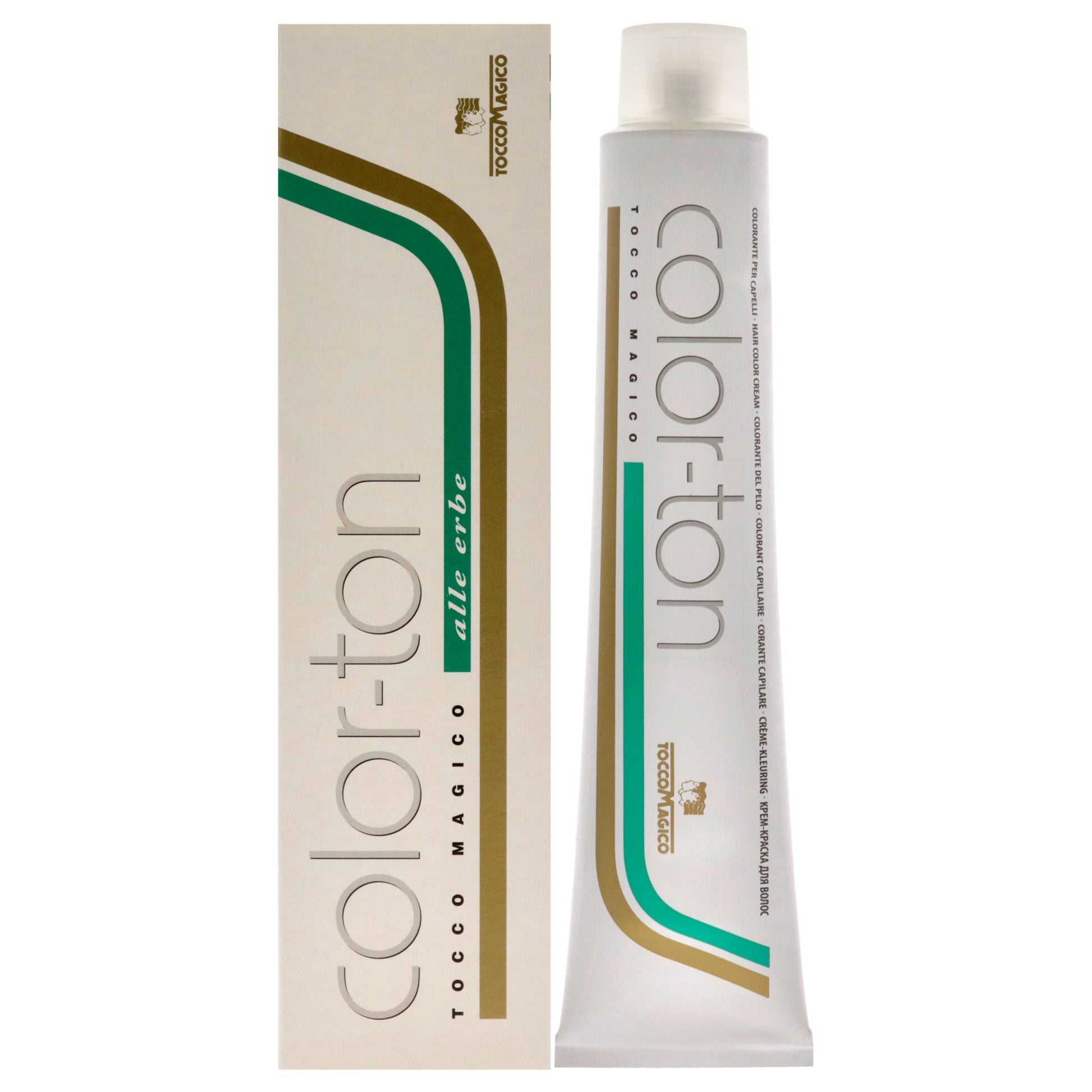 Color-Ton Permanent Hair Color - 7RR-7.44 Blond Copper Copper by Tocco Magico for Unisex - 3.38 oz Hair Color