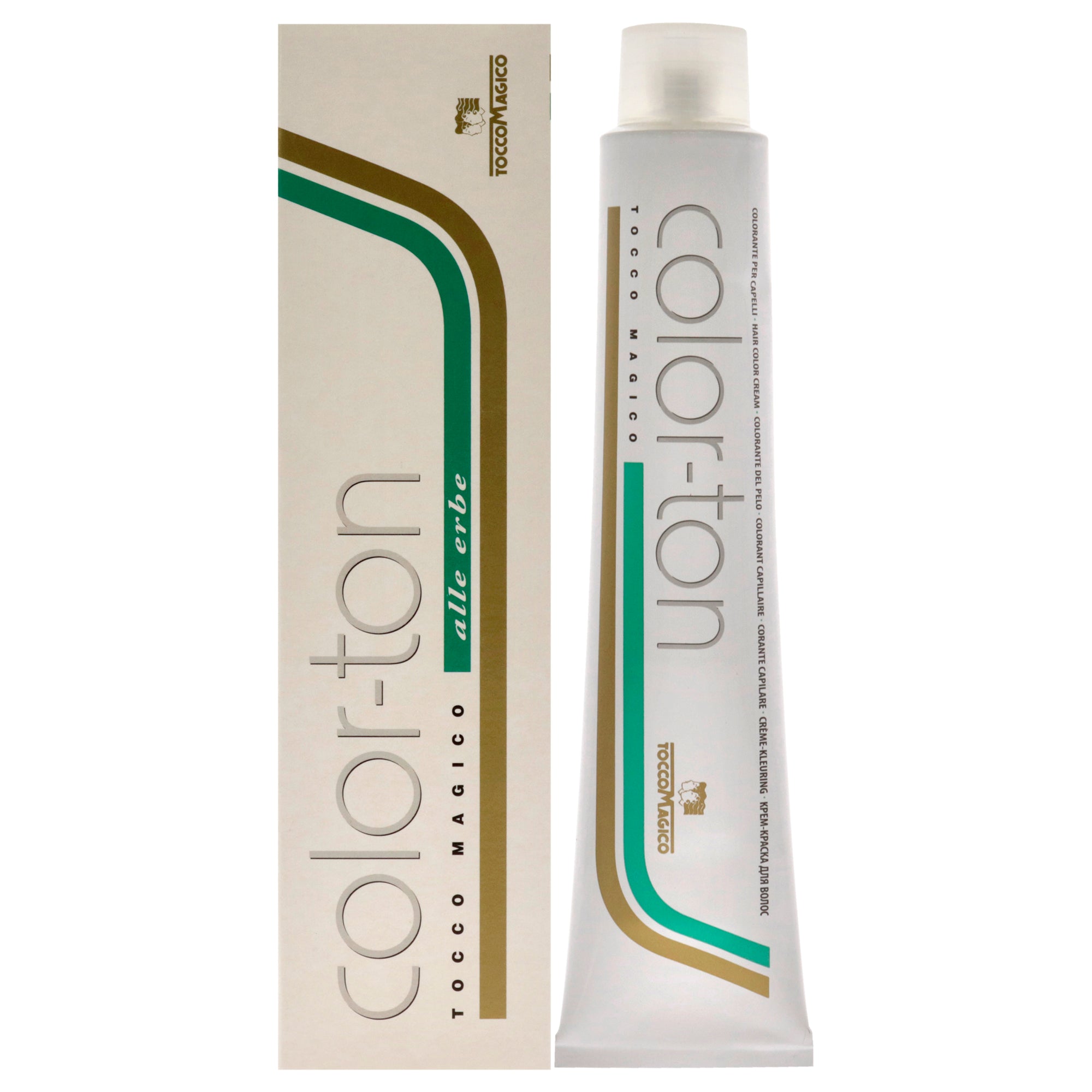 Color-Ton Permanent Hair Color - 7RR-7.44 Blond Copper Copper by Tocco Magico for Unisex - 3.38 oz Hair Color
