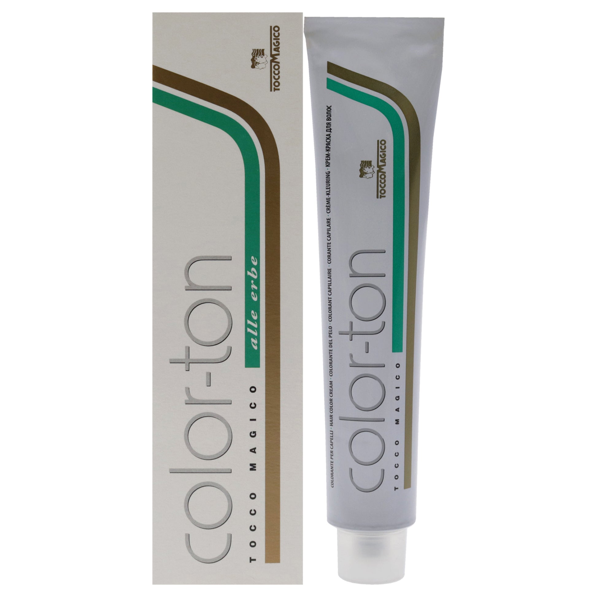 Color-Ton Permanent Hair Color - 7FRI-7.66 Intense Red by Tocco Magico for Unisex - 3.38 oz Hair Color