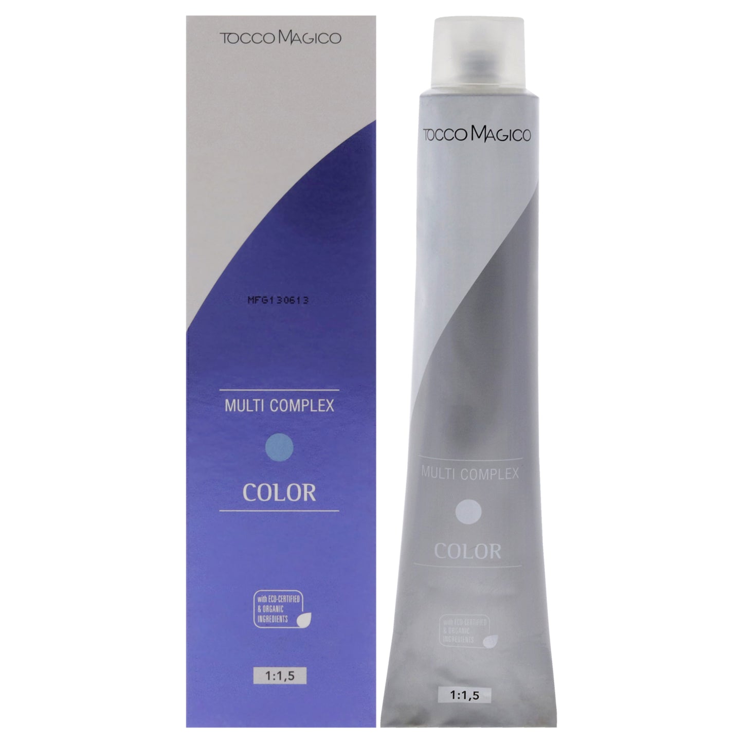 Multi Complex Permanet Hair Color - 3 Dark Chesnut by Tocco Magico for Unisex - 3.38 oz Hair Color