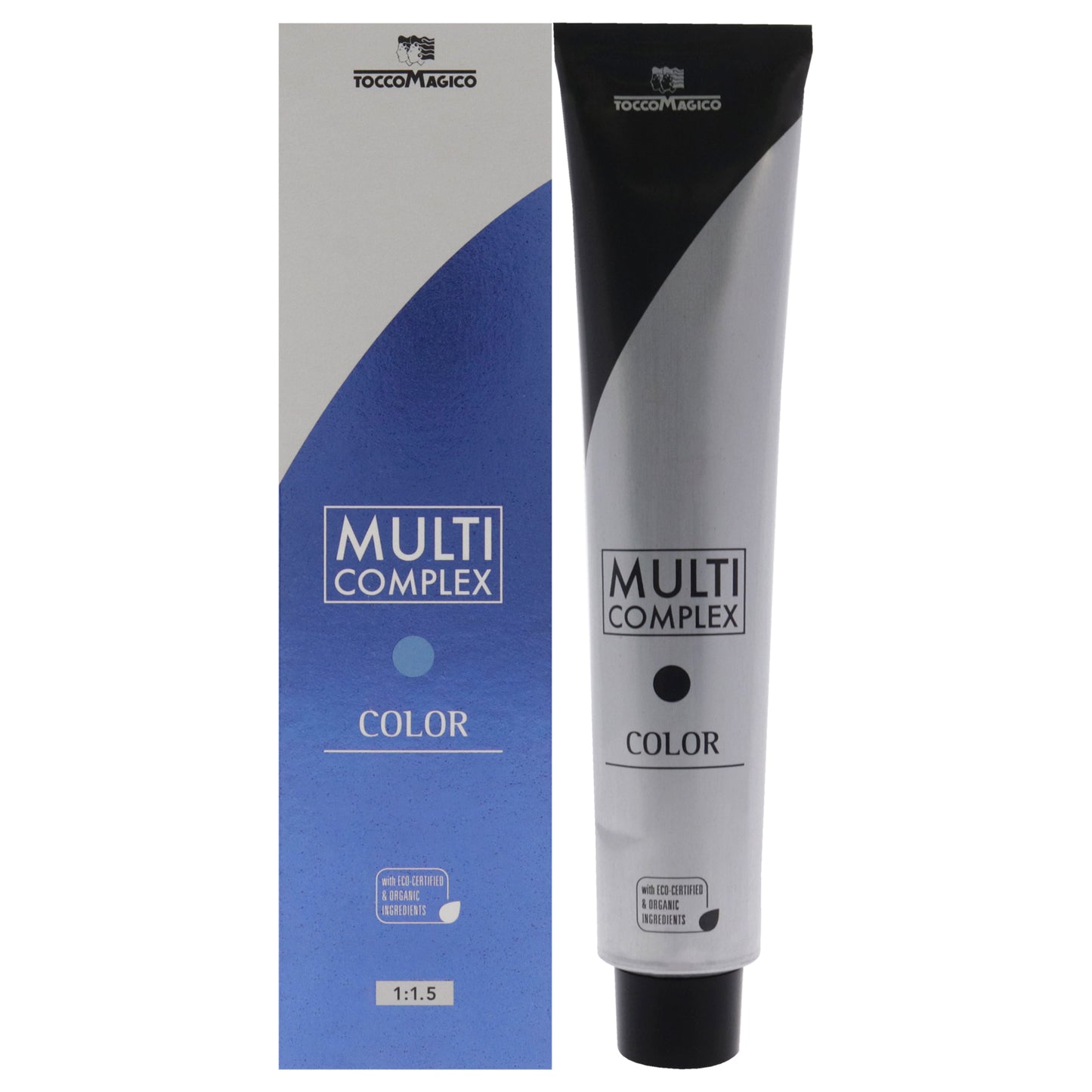 Multi Complex Permanet Hair Color - 7.1 Ash Blond by Tocco Magico for Unisex - 3.38 oz Hair Color