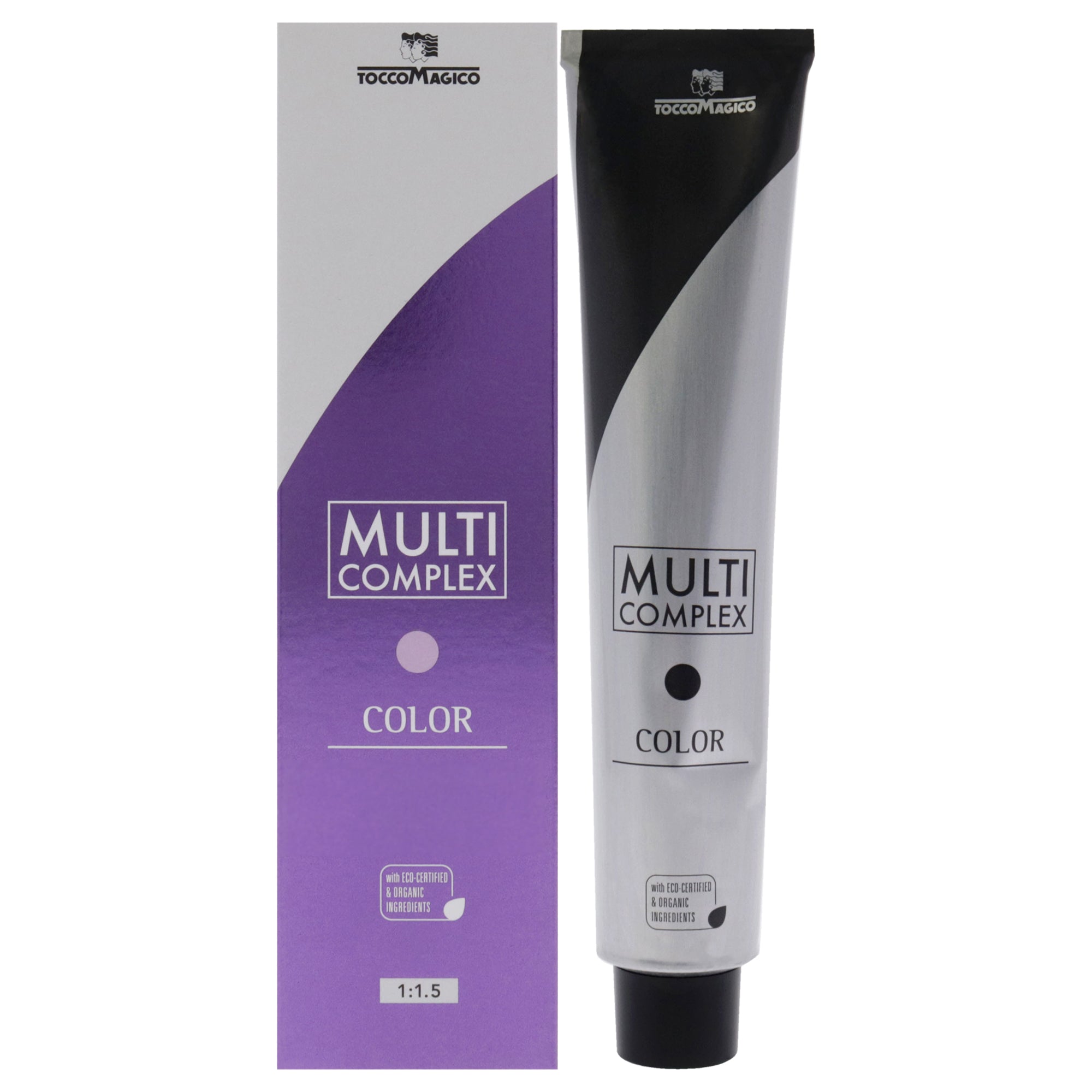 Multi Complex Permanet Hair Color - 6.81 Cool Brown Dark Blond by Tocco Magico for Unisex - 3.38 oz Hair Color