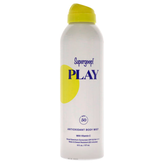 PLAY Antioxidant Body Mist SPF 50 with Vitamin C 6 oz Body Mist