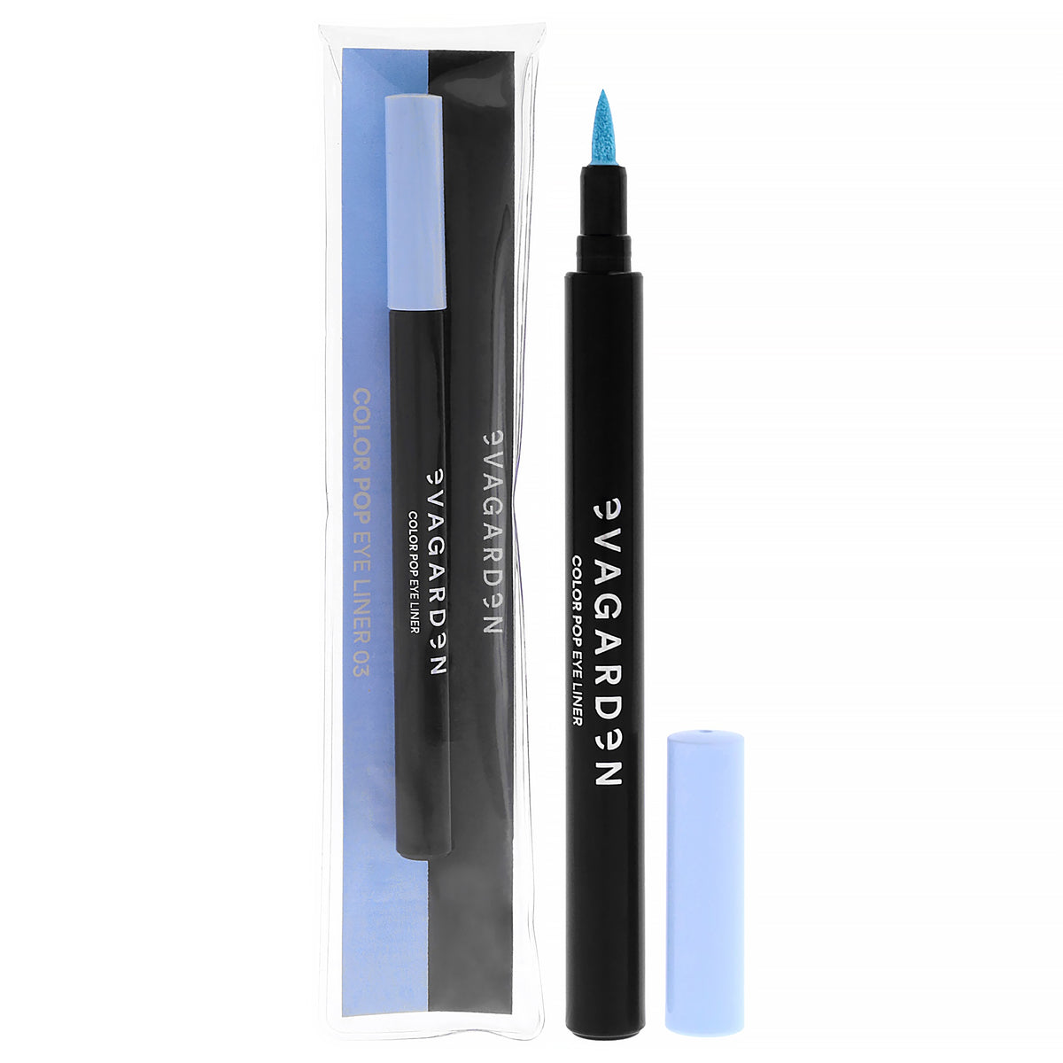 Eye Liner Color Pop - 03 Blue Radiance by Evagarden for Women - 0.05 oz EyeLiner