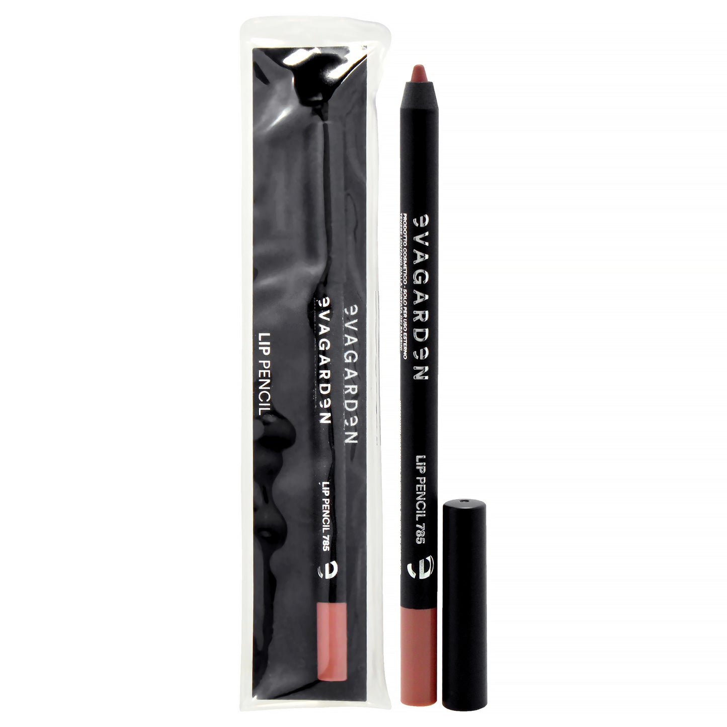 Superlast Lip Pencil - 785 Nude Kiss by Evagarden for Women - 0.04 oz Lip Pencil