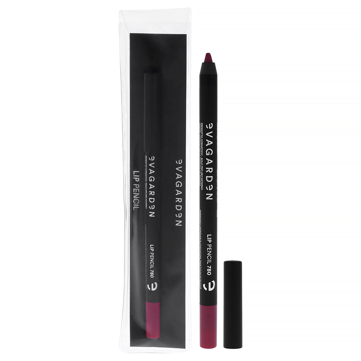 Superlast Lips Pencil - 780 Hot Kiss by Evagarden for Women - 0.04 oz Lip Pencil