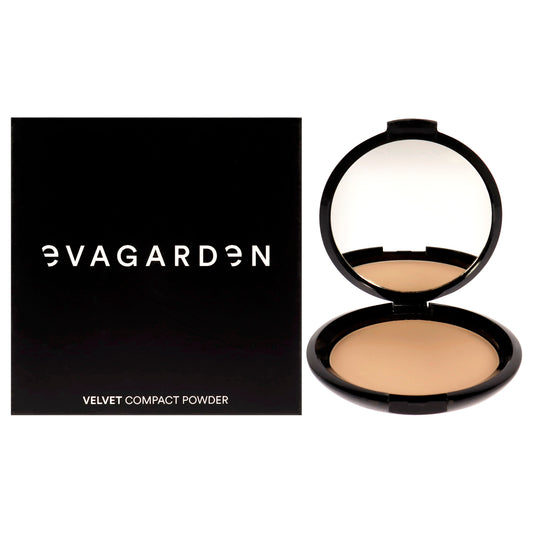 Velvet Compact Powder - 805 Pink Champagne by Evagarden for Women - 0.35 oz Powder