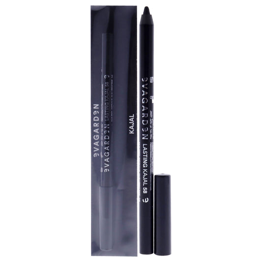Kajal Pencil - 58 Black by Evagarden for Women - 0.07 oz Eye Pencil