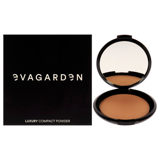 Luxury Compact Powder - 890 Bisque by Evagarden for Women - 0.35 oz Powder