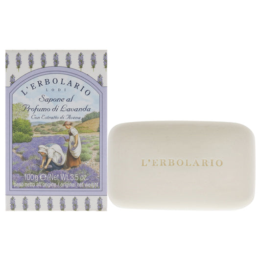 Perfumed Soap - Lavender by LErbolario for Unisex - 3.5 oz Soap