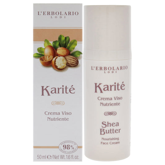 Nourishing Face Cream - Shea Butter by LErbolario for Unisex - 1.6 oz Cream