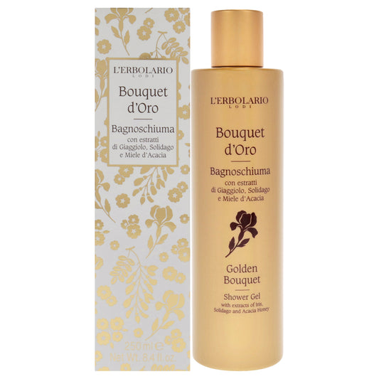 Shower Gel - Golden Bouquet by LErbolario for Unisex - 8.4 oz Shower Gel