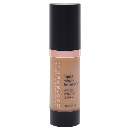 Liquid Mineral Foundation - Capri by Youngblood for Women - 1 oz Foundation (Tester)