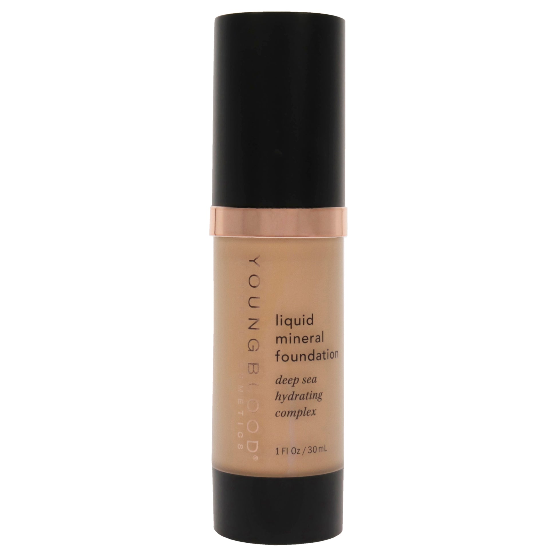 Liquid Mineral Foundation - Sun Kissed by Youngblood for Women - 1 oz Foundation (Tester)