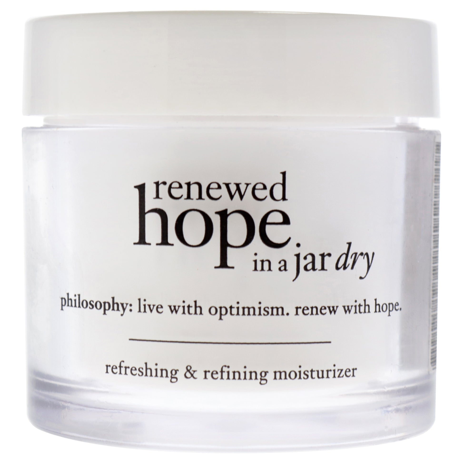 Renewed Hope in a Jar - Dry Skin by Philosophy for Unisex - 2 oz Moisturizer (Tester)