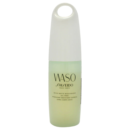 Waso Quick Matte Moisturizer Oil-Free by Shiseido for Women - 2.5 oz Moisturizer (Tester)